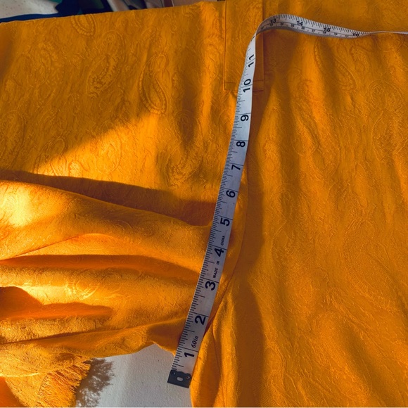 NWT Young Fabulous and broke 100% viscose yellow Jumpsuit size L - Picture 8 of 12